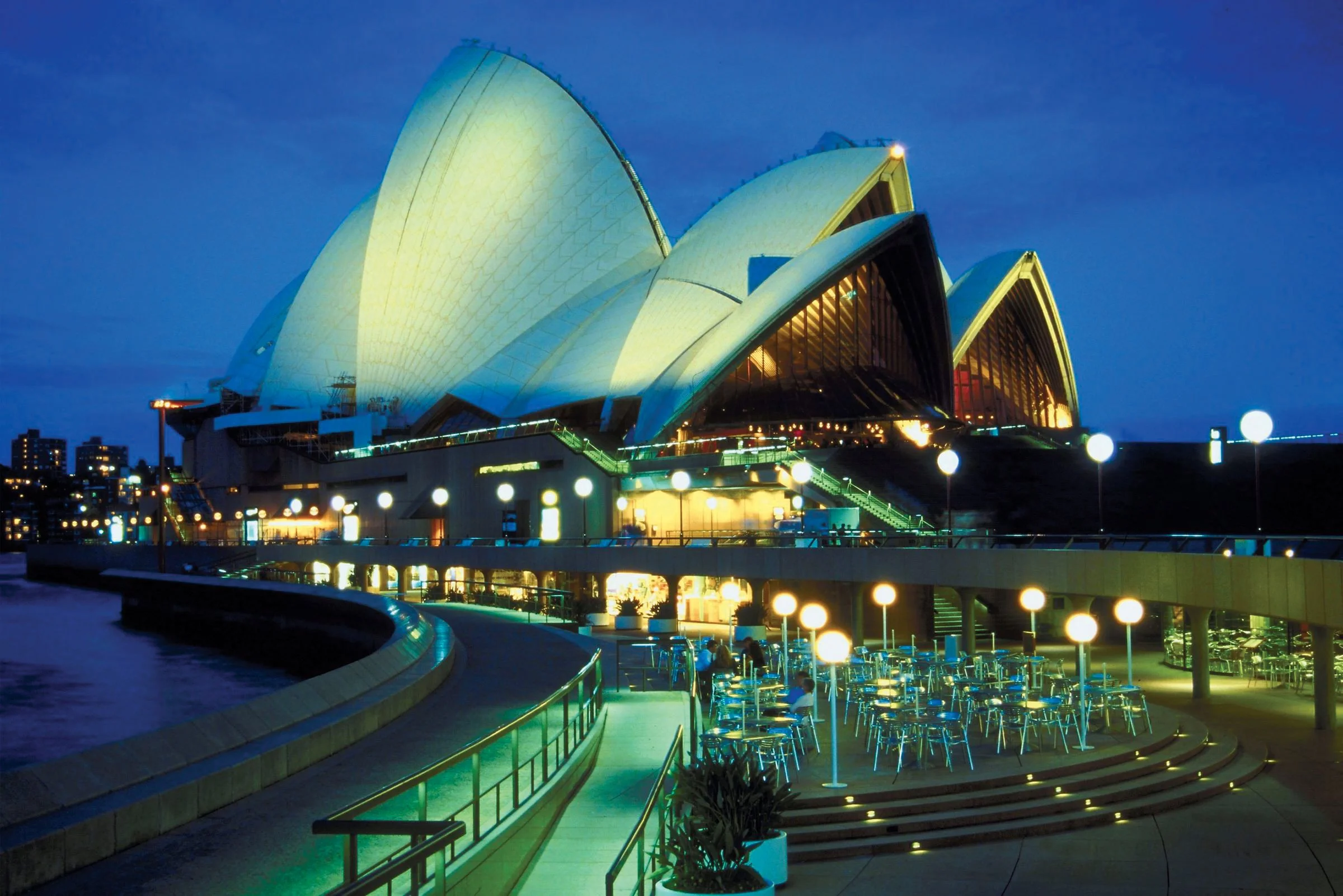 Sydney Opera House and harbor on a Globus South Pacific tour itinerary