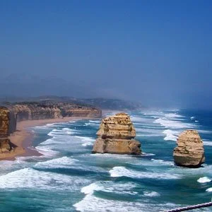 Australian coastline featured in Cosmos and Globus South Pacific tour itineraries