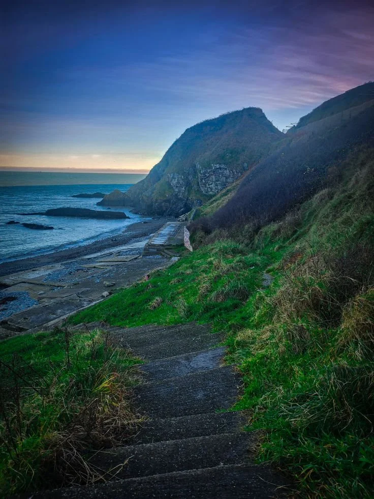 Coastal landscape photograph