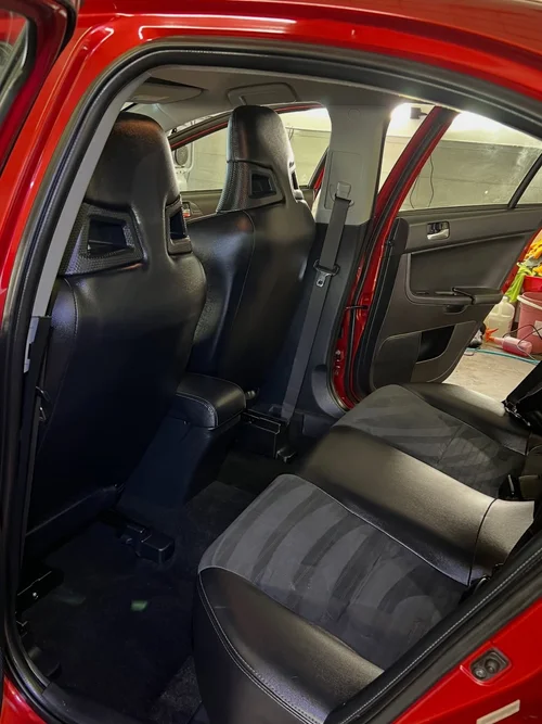 Full interior detail after, clean cloth seats, MC Auto Detailing Lincoln NE