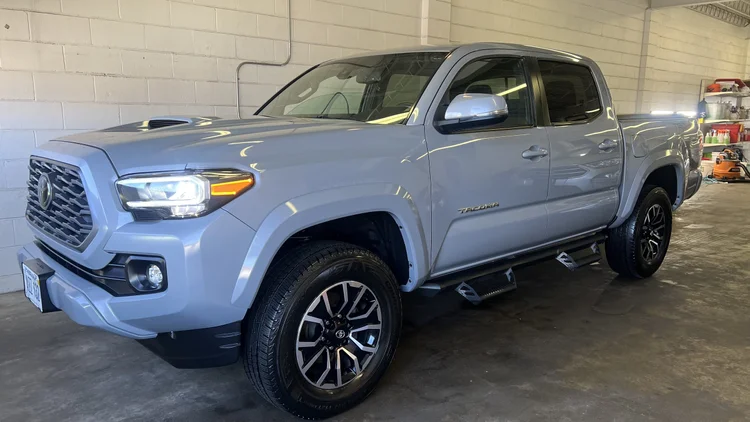 Vehicle in detail bay at MC Auto Detailing shop in Lincoln NE