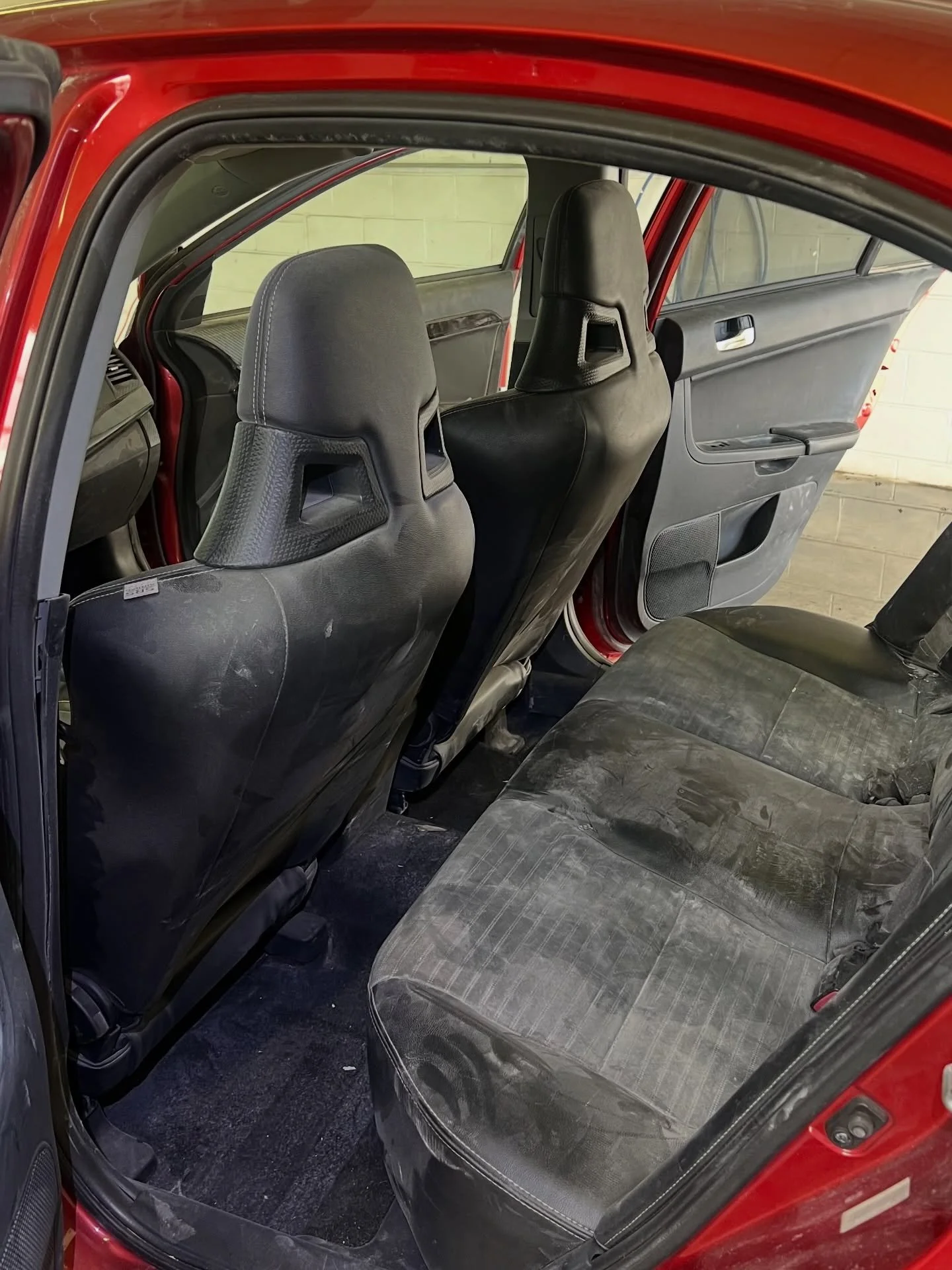 full interior detail before dusty cloth seats Lincoln NE