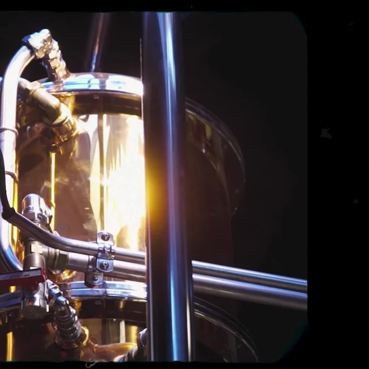 Copper still, Red Fern Forest Gin film