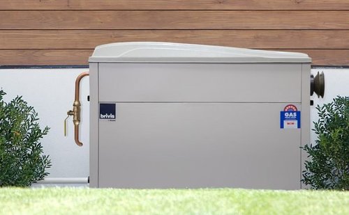 Gas ducted heating unit