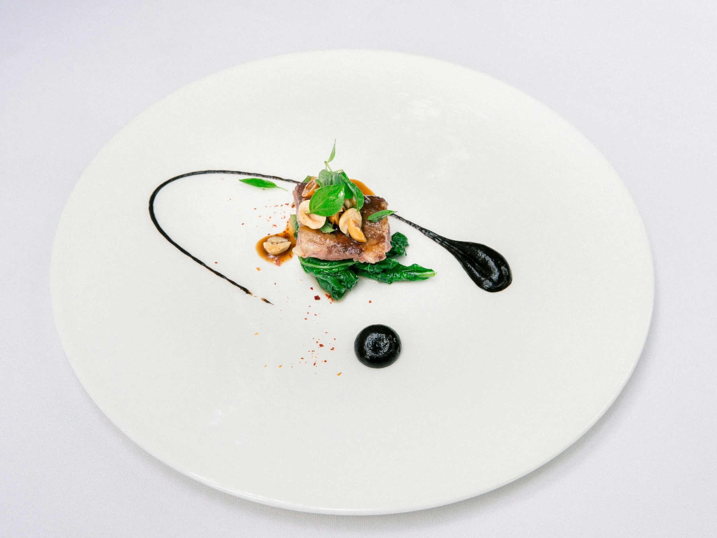 Michelin-starred plated dish — fine dining in Monaco and the French Riviera