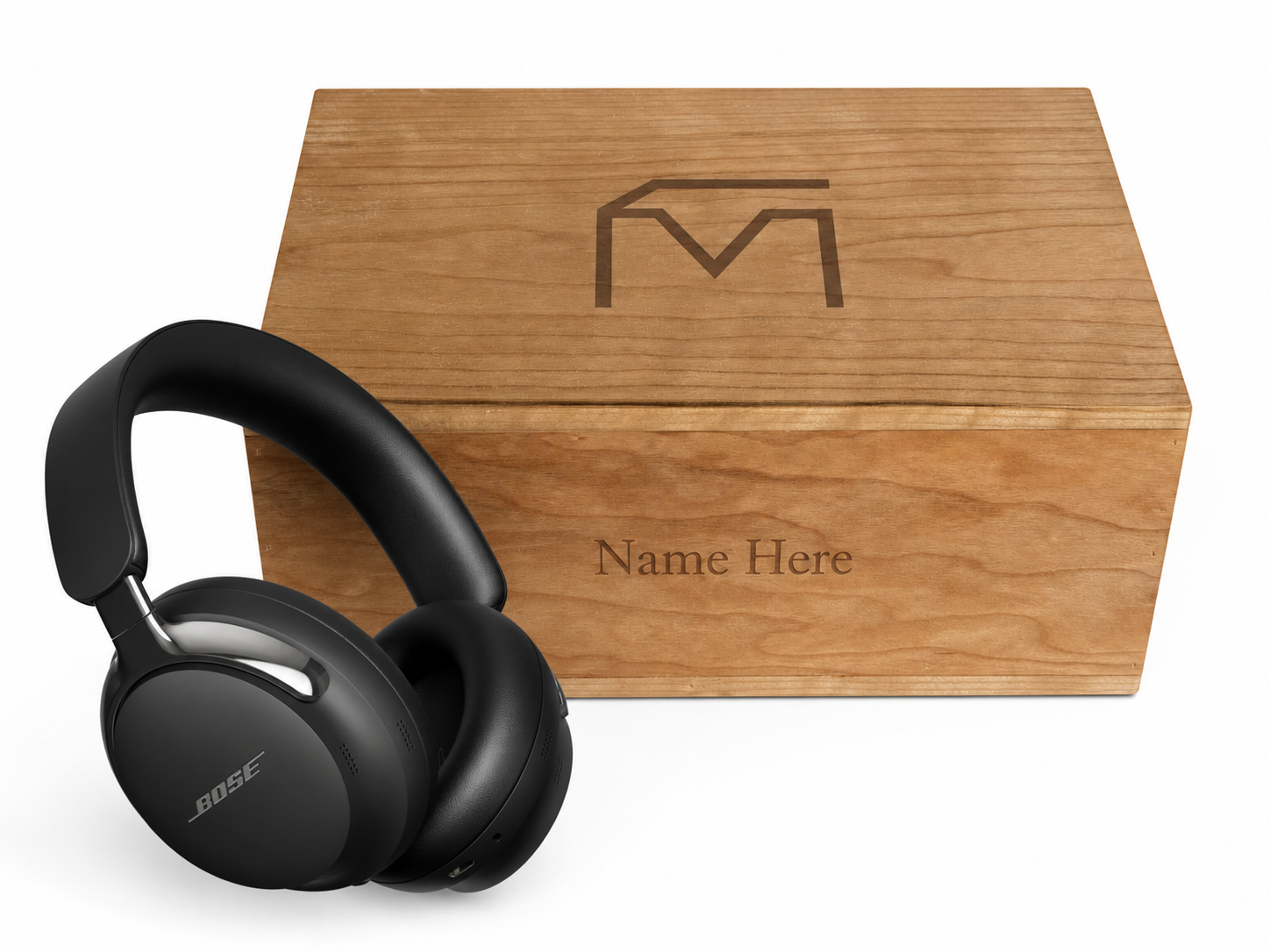 Musser Bose Headphones Box holding Bose QuietComfort Ultra headphones