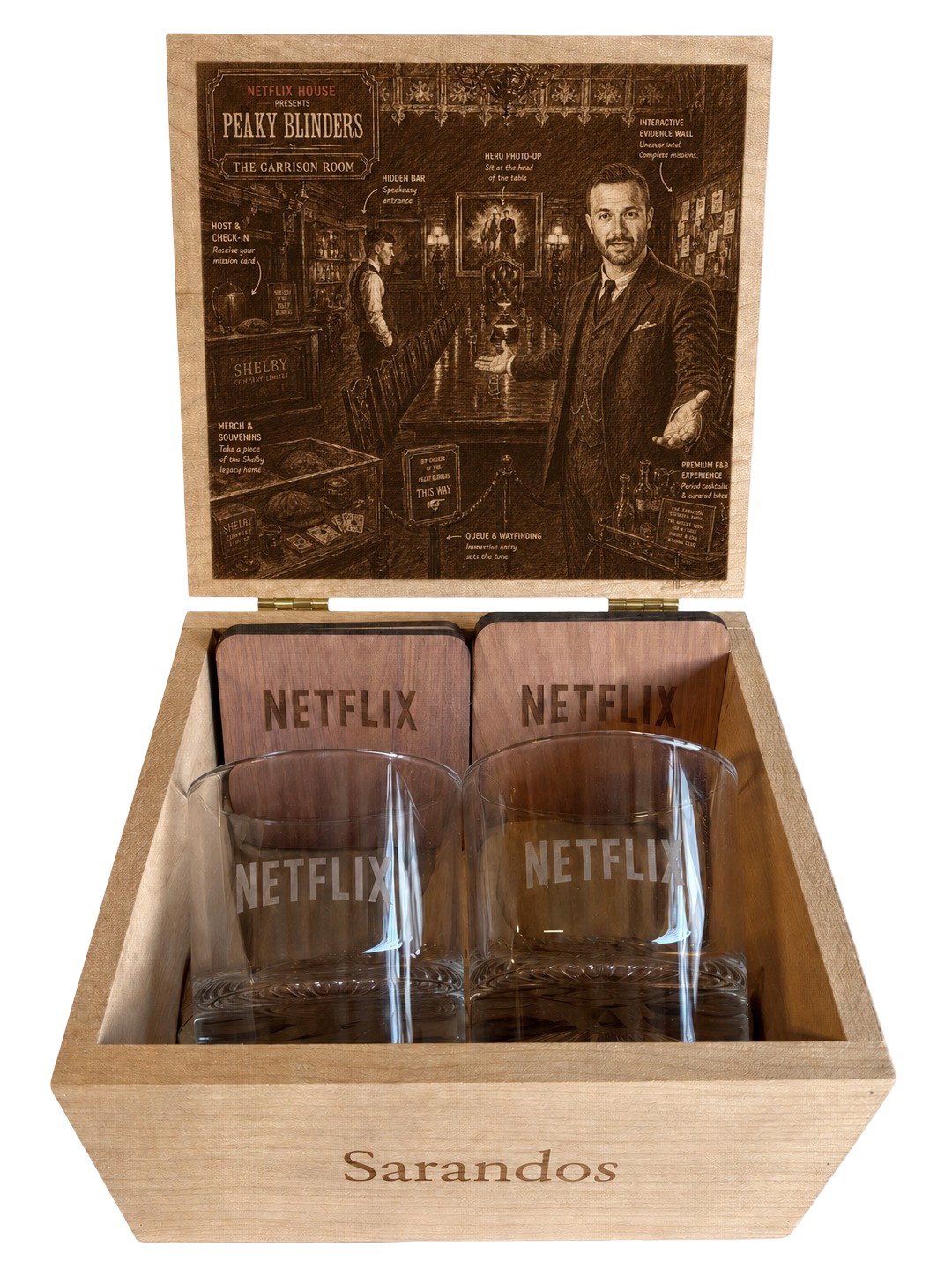 Netflix pitch interior Musser Message Box