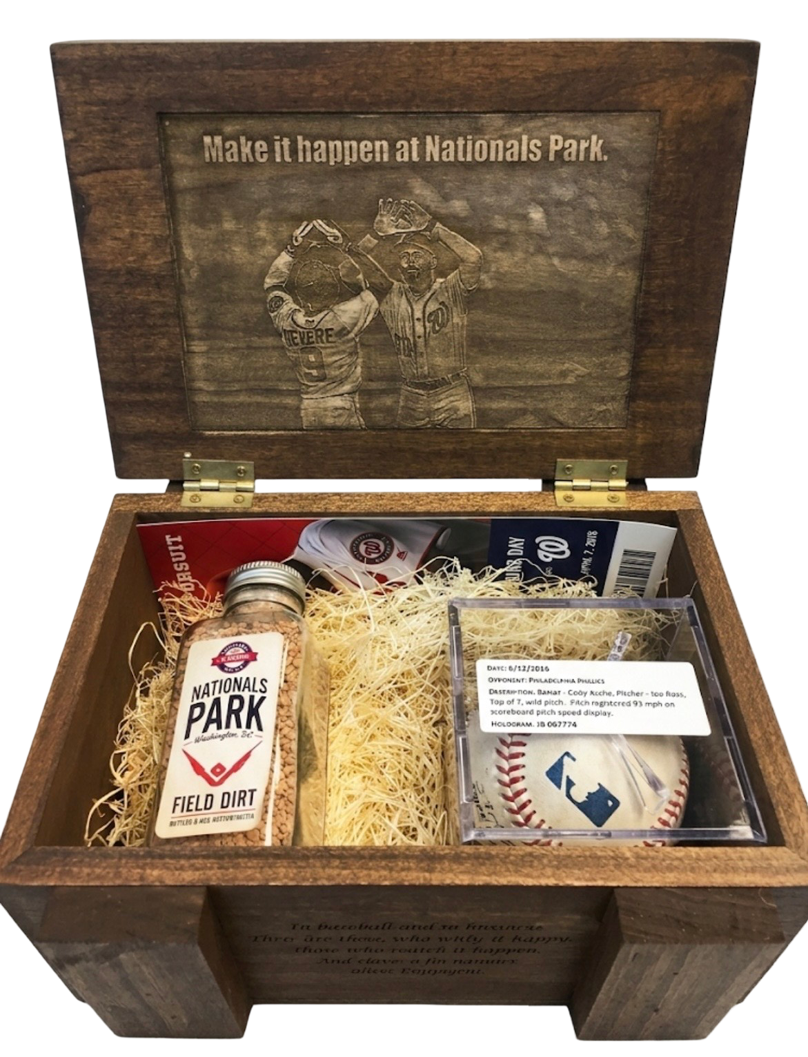 Washington Nationals Musser Message Box
