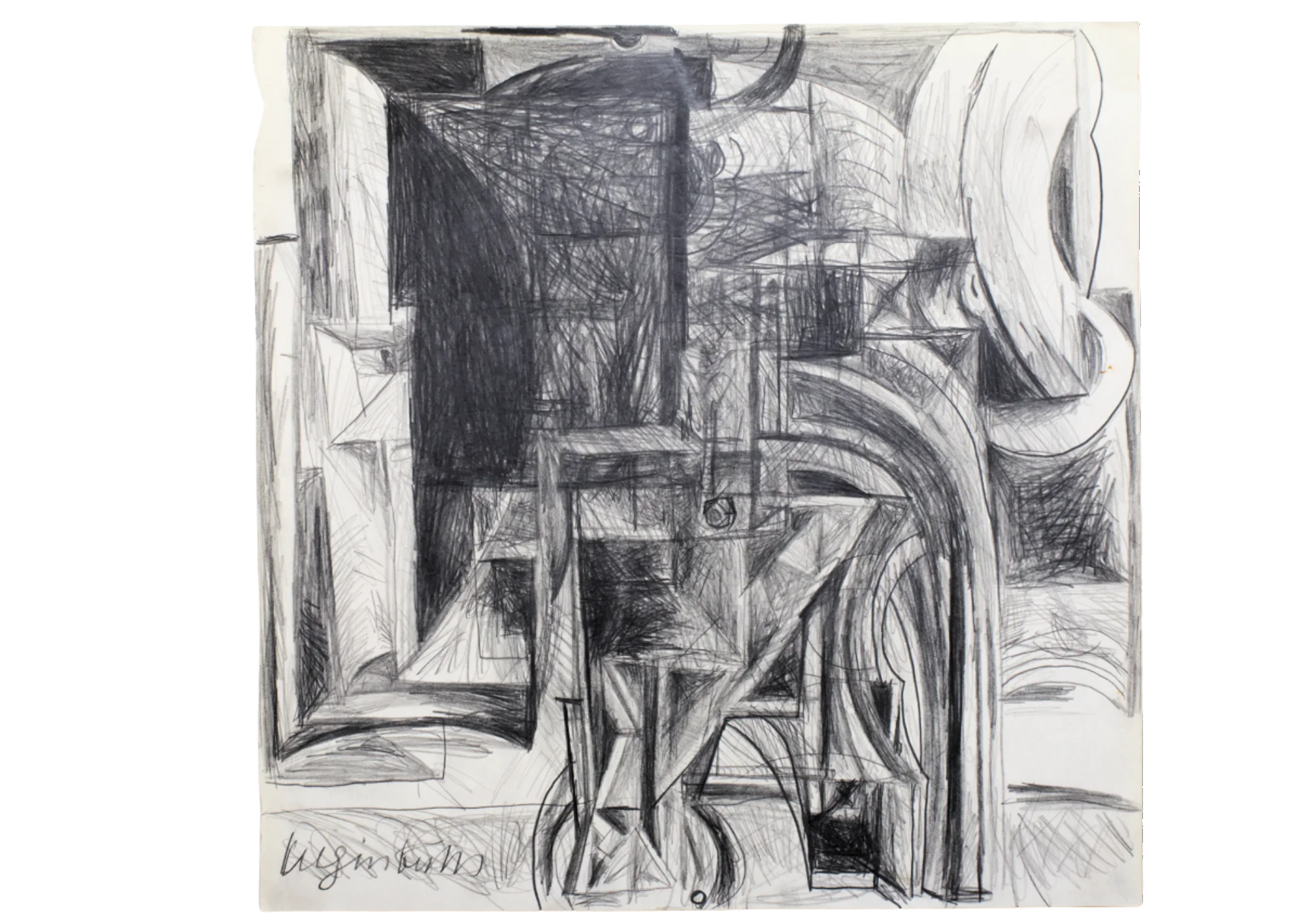 BERNHARD LUGINBÜHL — FIGURENSTUDIE