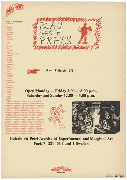 BEAU GESTE PRESS  1976