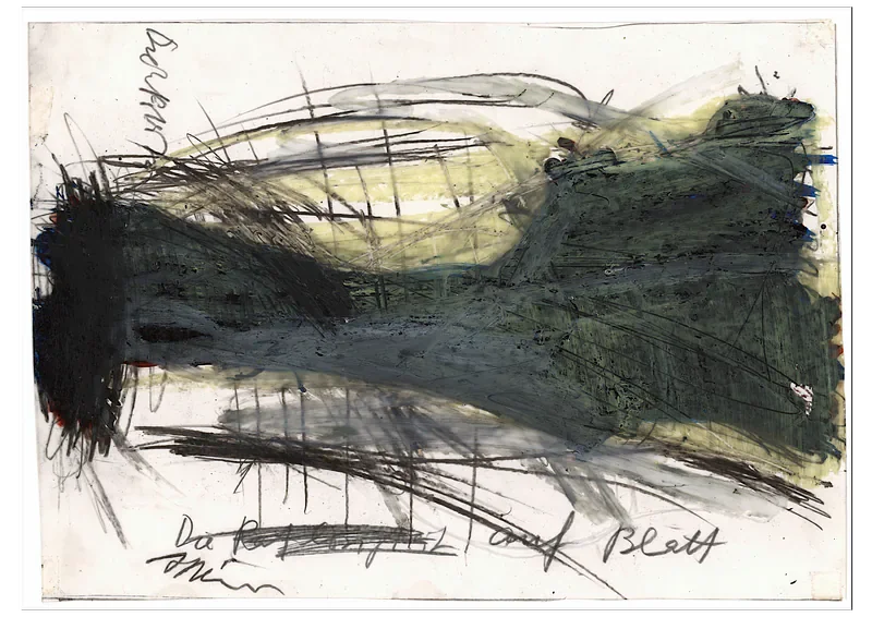 DIETER ROTH & ARNULF RAINER — DIE RATLOSIGKEIT AUF BLATT