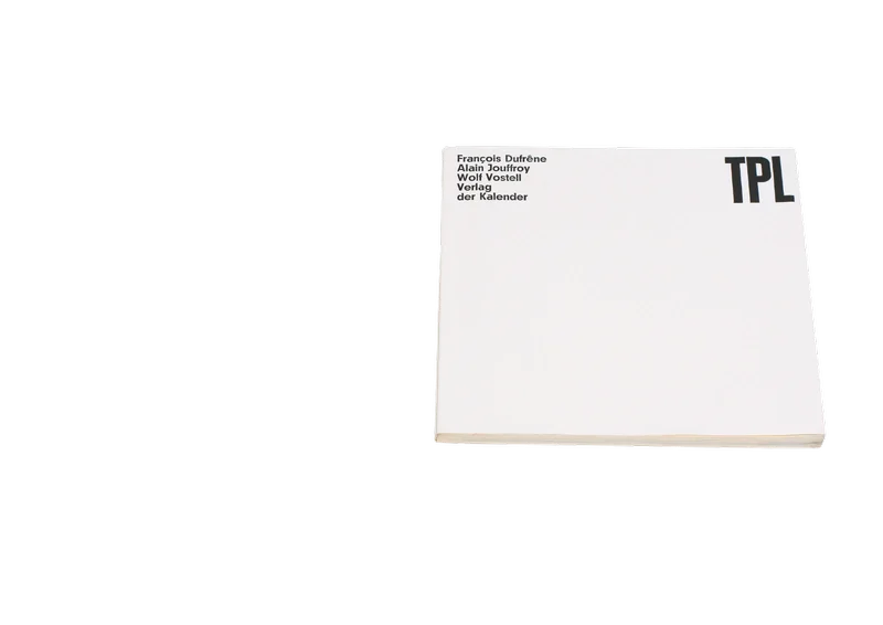 WOLF VOSTELL — TPL “TOMBEAU DE PIERRE LAROUSSE” 1961