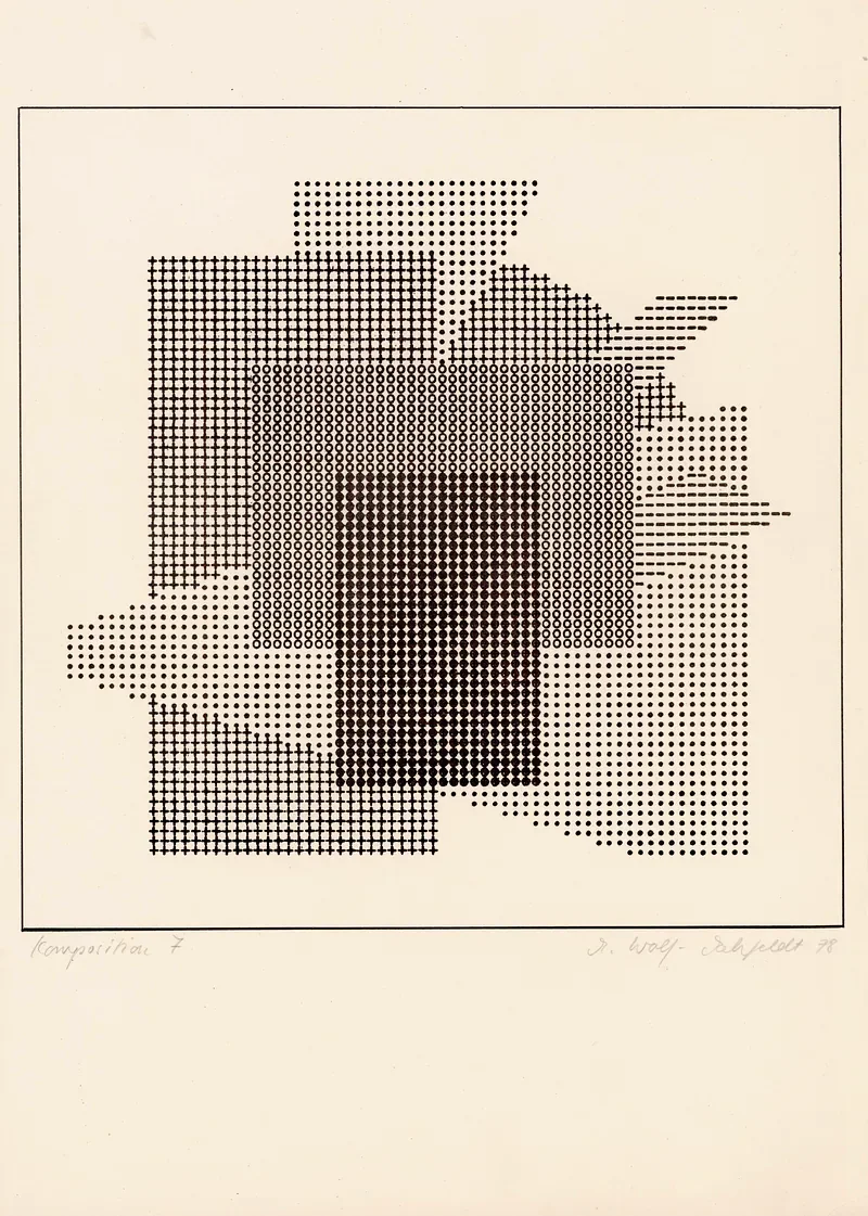 RUTH WOLF-REHFELDT — KOMPOSITION 7