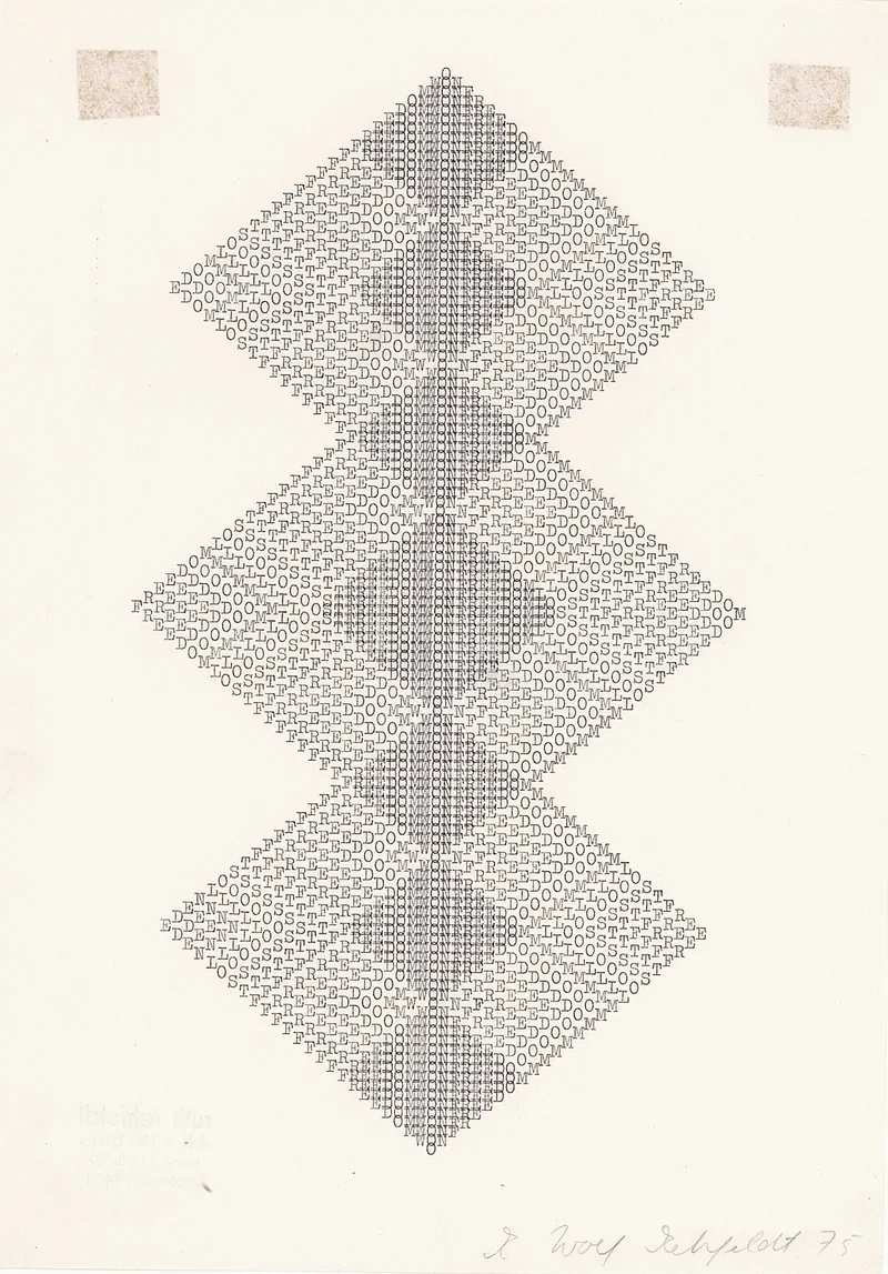 RUTH WOLF-REHFELDT — UNTITLED