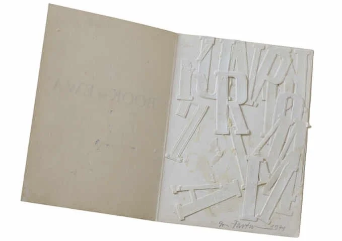 POEM BY EWA 1971 Artist’s book, unique.