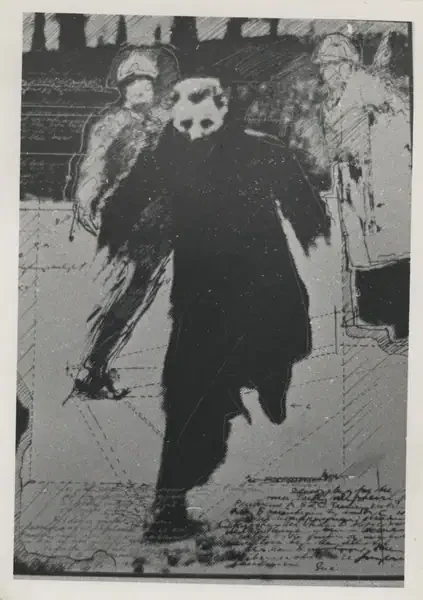 Poster of the exhibition 22.03 - 02.04.1974 by SVEIN RØNNING 