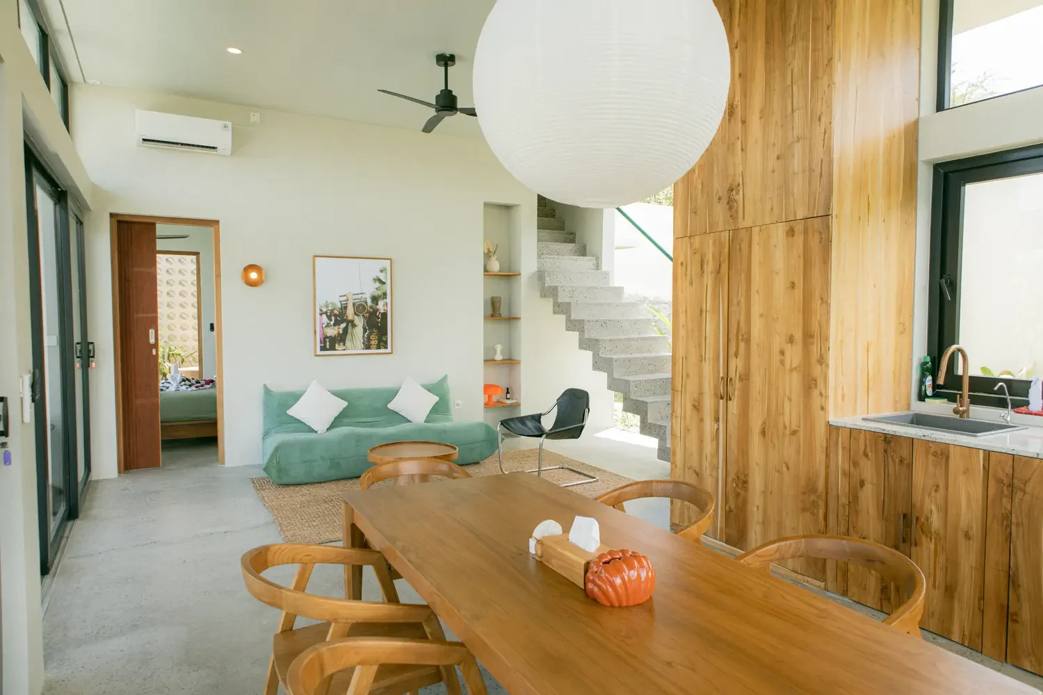 Living Room & Kitchen