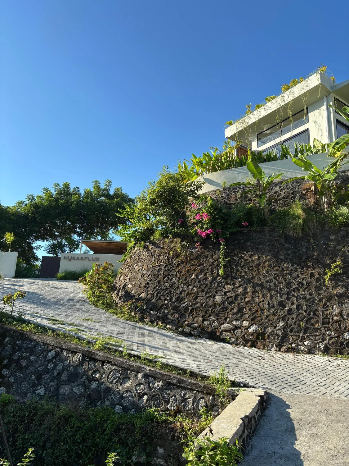 Villa entrance