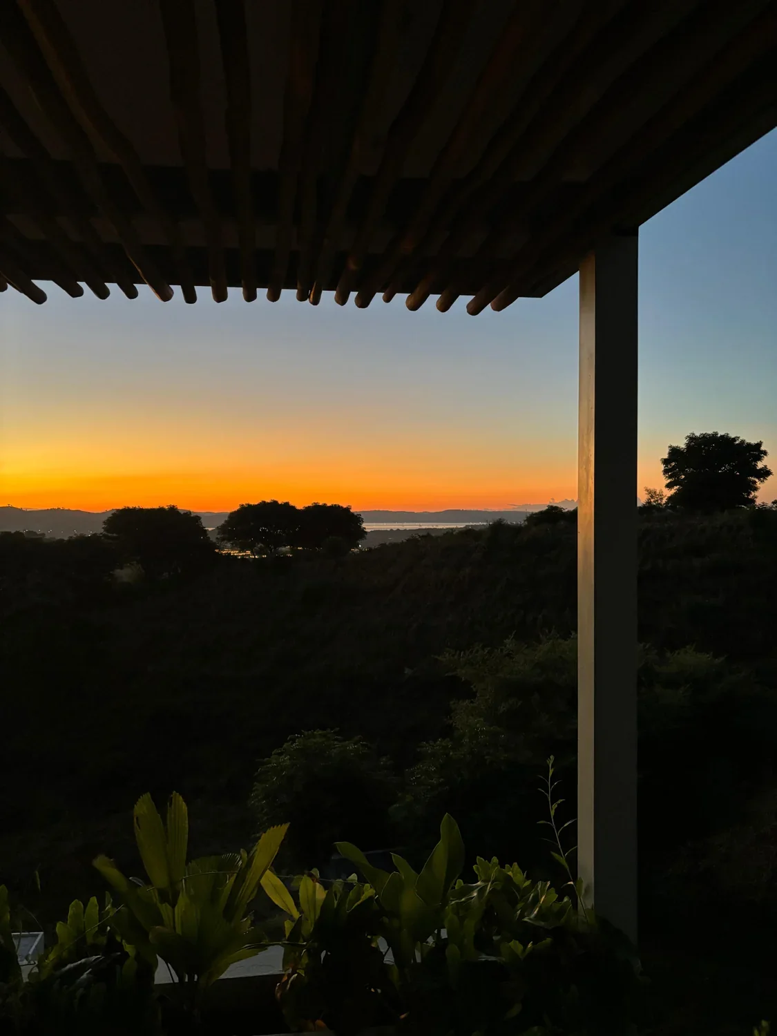 Rooftop view - sunrise