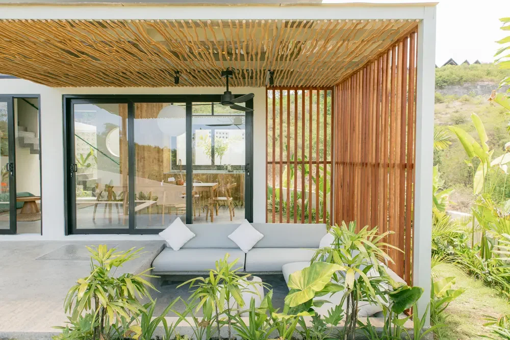 Sunken Outdoor Lounge