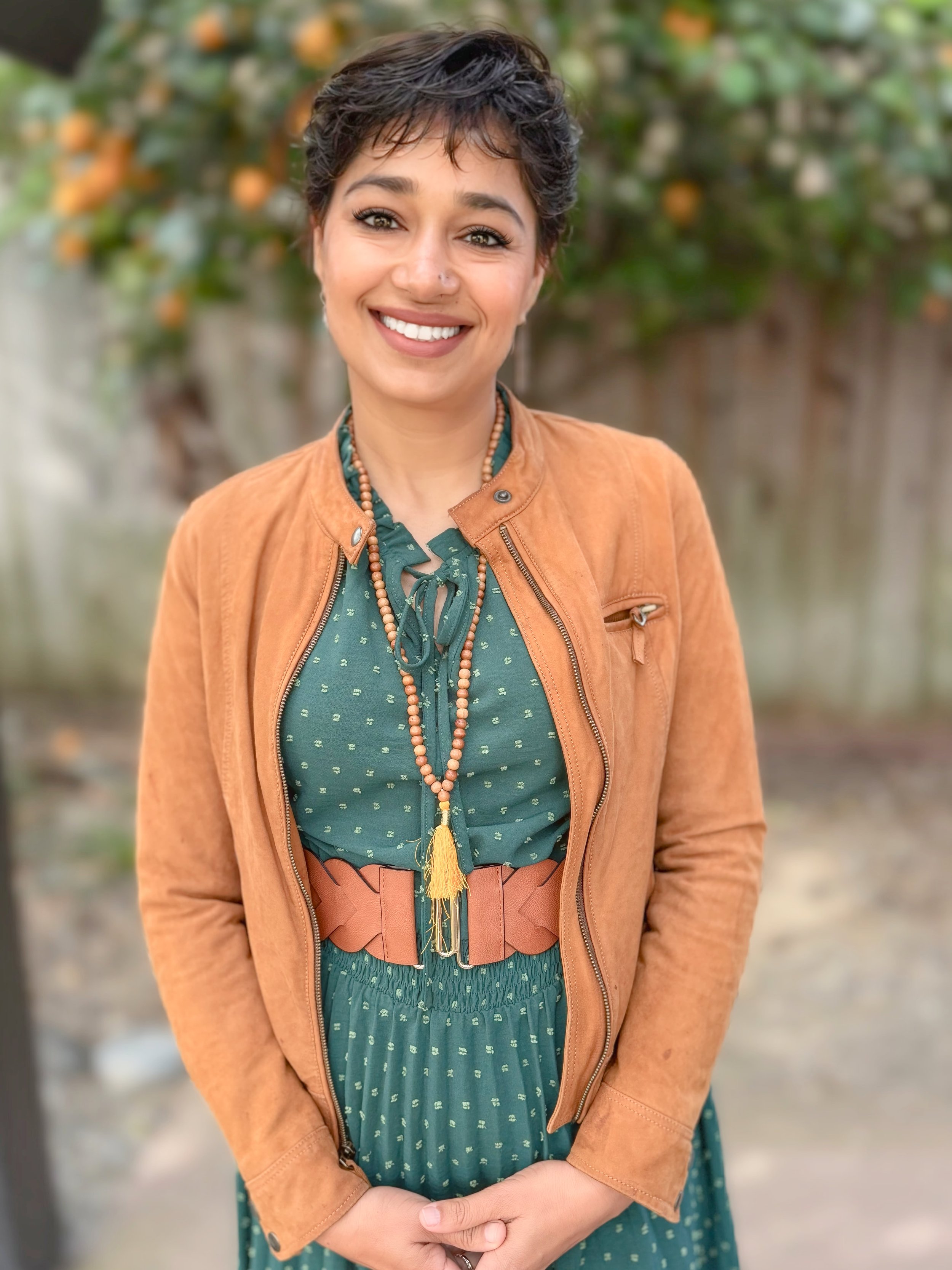 Smiling female provider