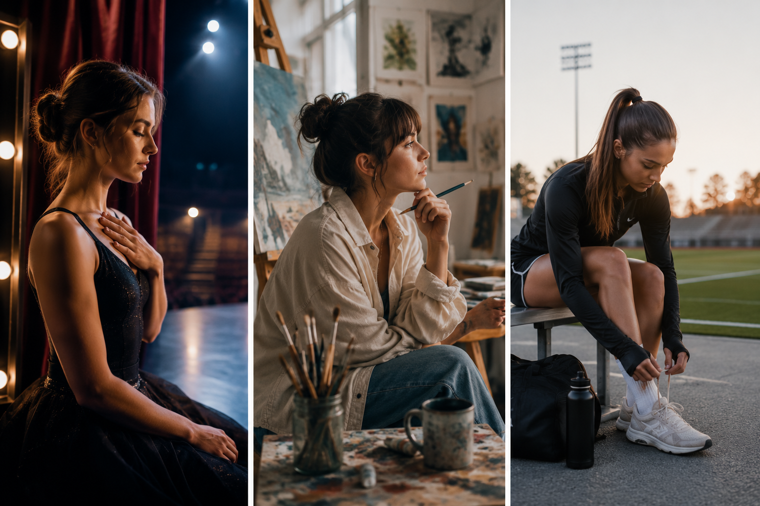 Performer, artist, and athlete