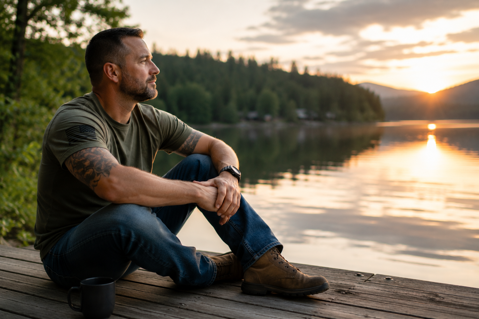 Veteran finding peace