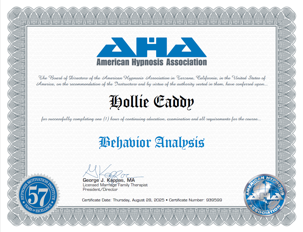 Behavior Analysis