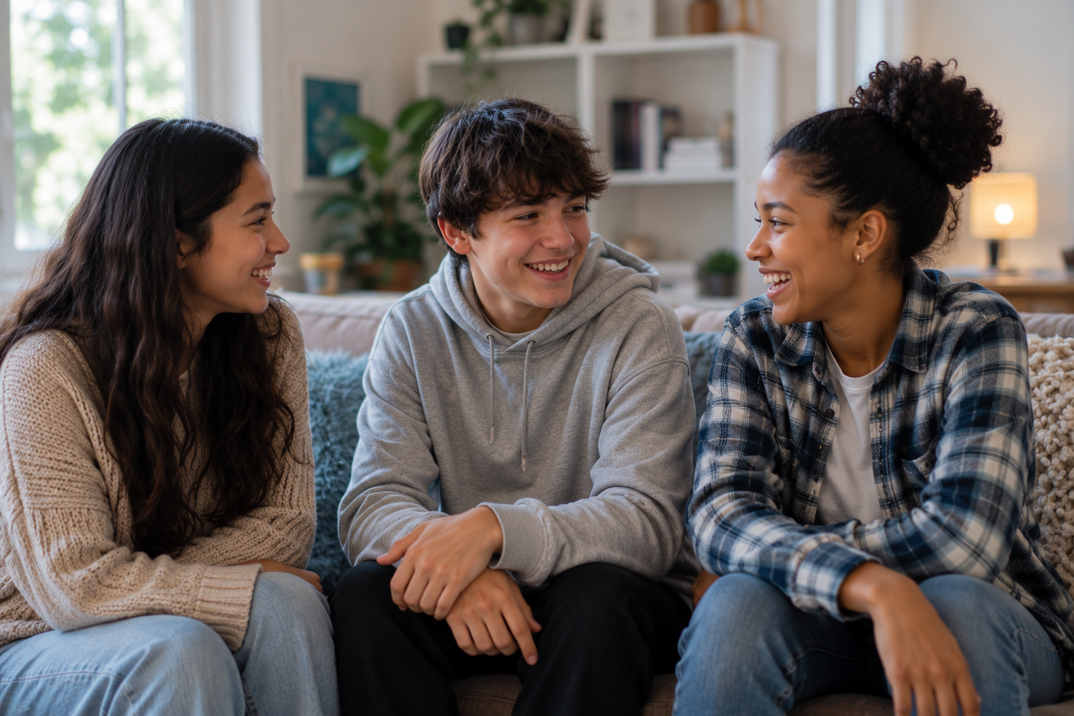Teens connecting and thriving