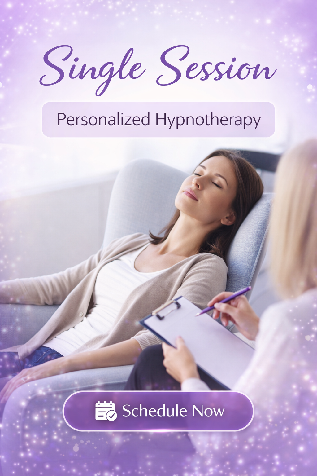 Private hypnotherapy session with Heal with Hollie