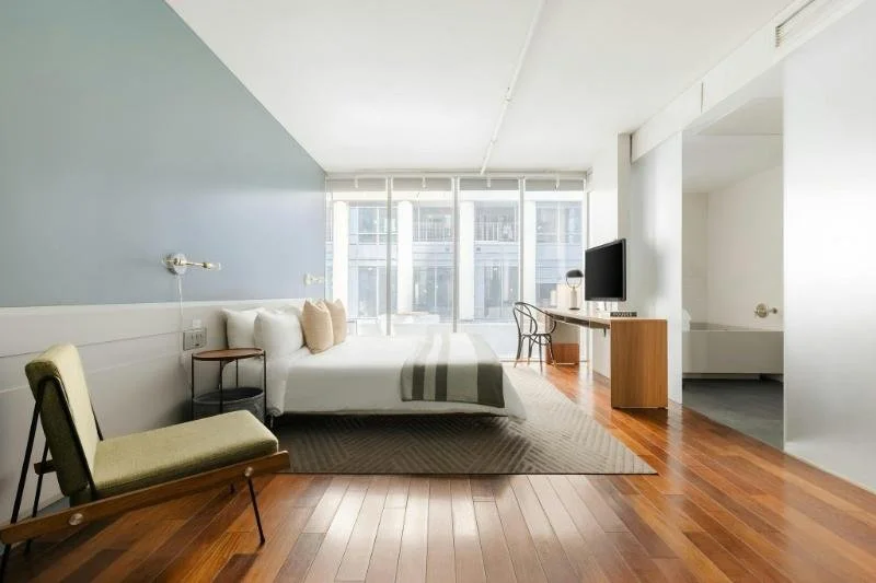 Relaxing WELLCALM in-room wellness experience