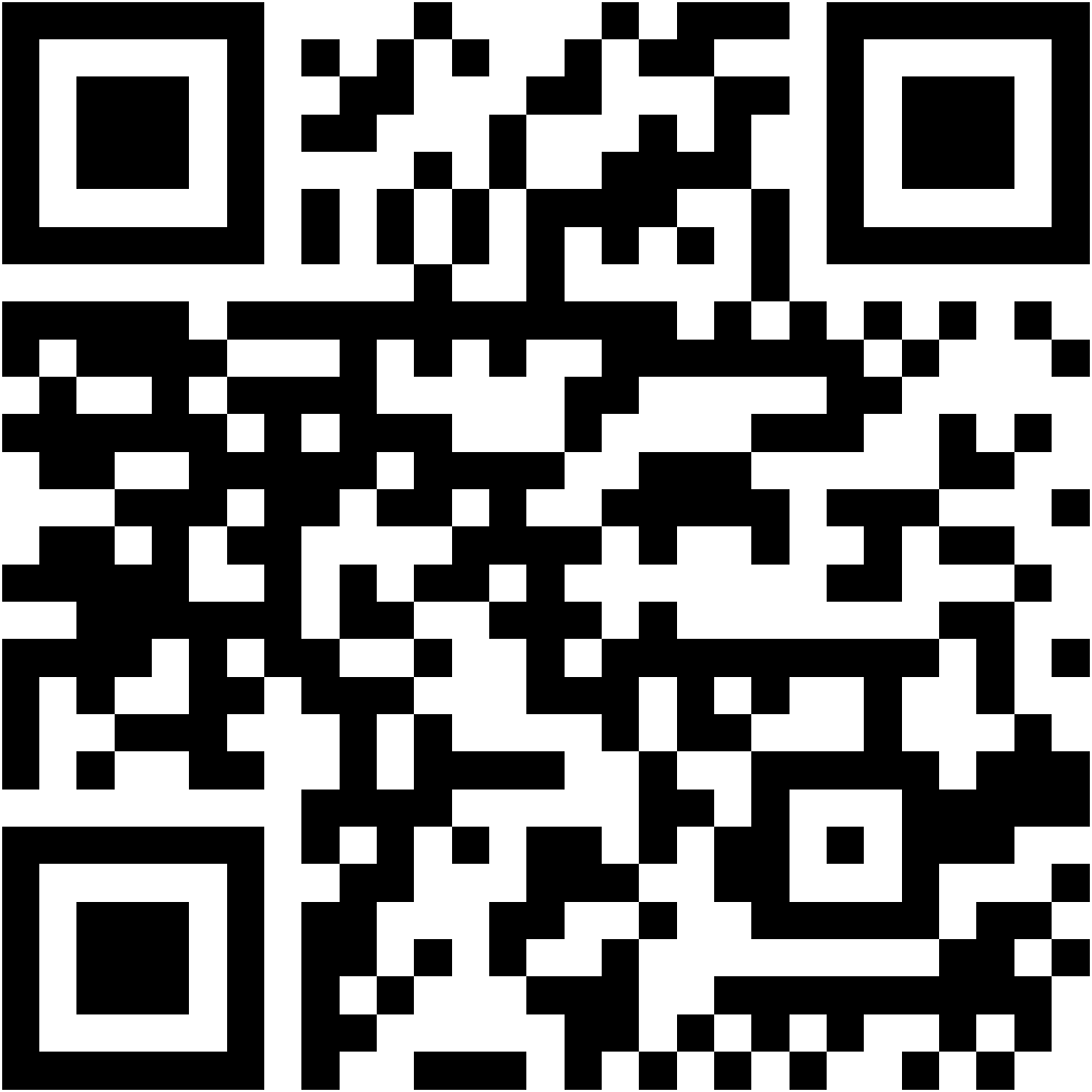 QR code to book in-room massage at Bisha Hotel Toronto