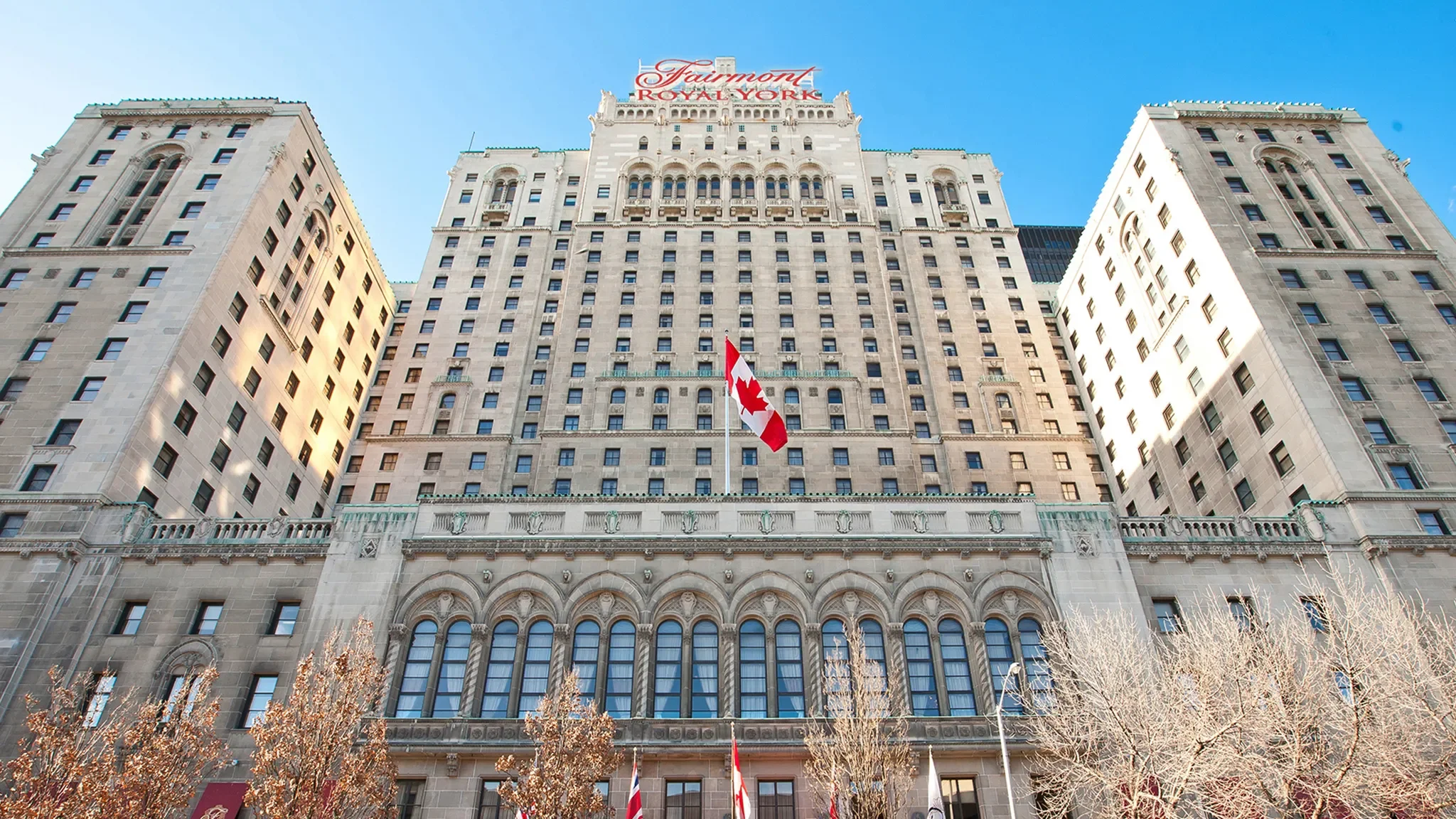Fairmont Royal York in downtown Toronto