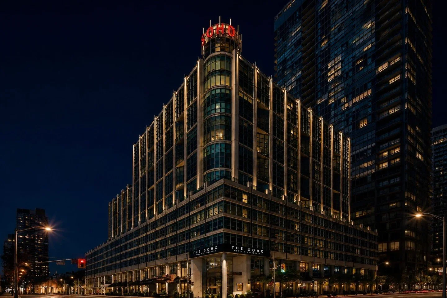 The SoHo Hotel Toronto at 318 Wellington Street West