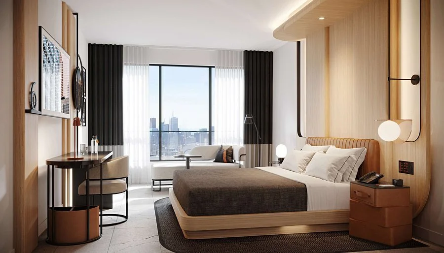 Relaxing WELLCALM in-room wellness experience