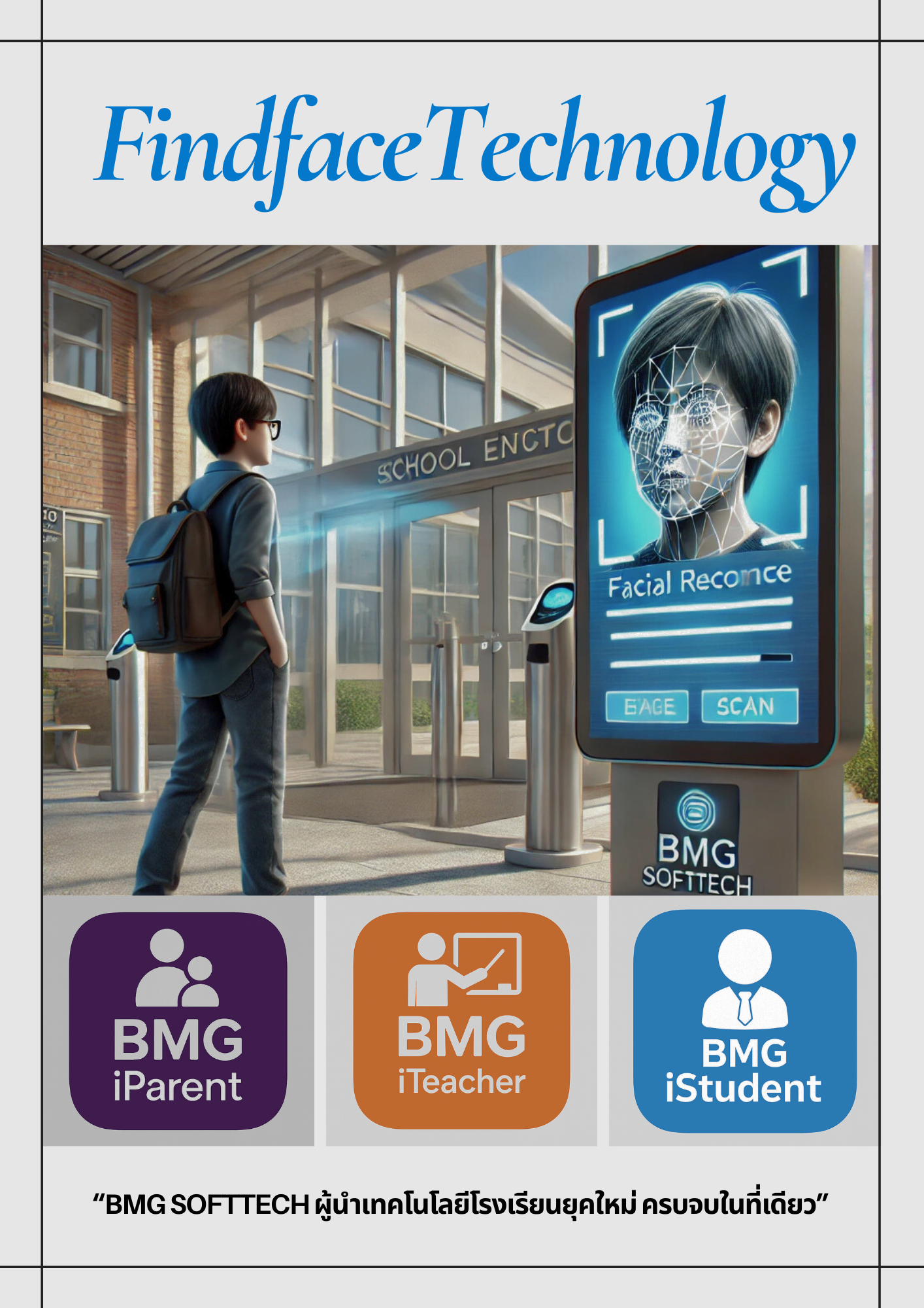 BMG Cloud School – Mobile App ผู้ปกครองและนักเรียน