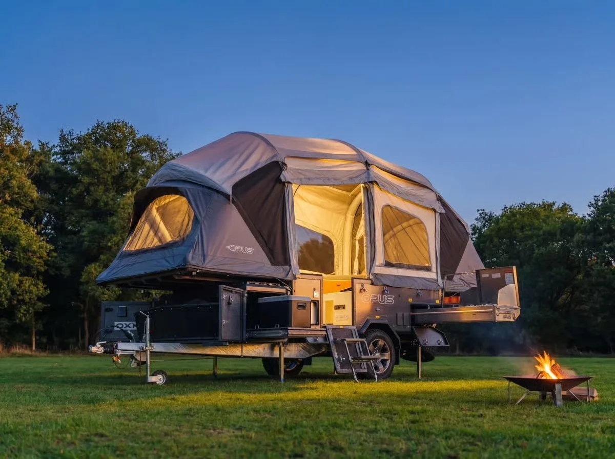 Opus OP4 off-road camper trailer coming soon — Vamuz Sunshine Coast