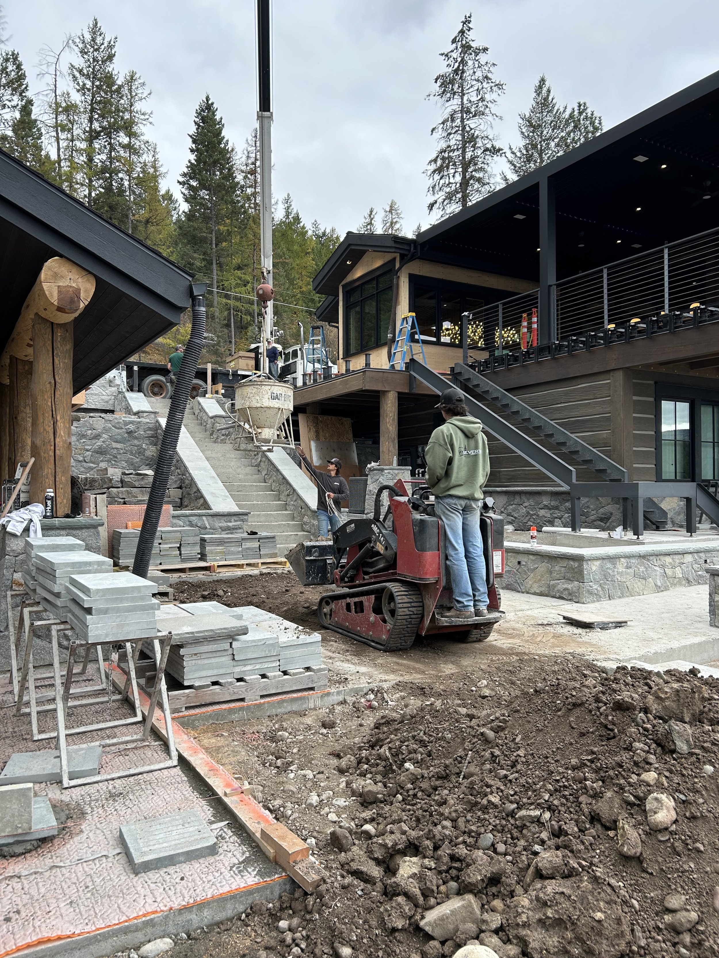 Concrete slab preparation