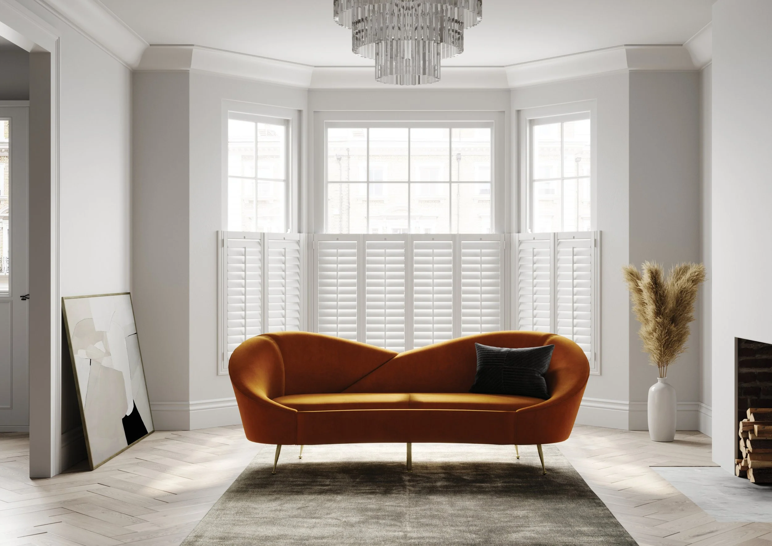 Café style shutters