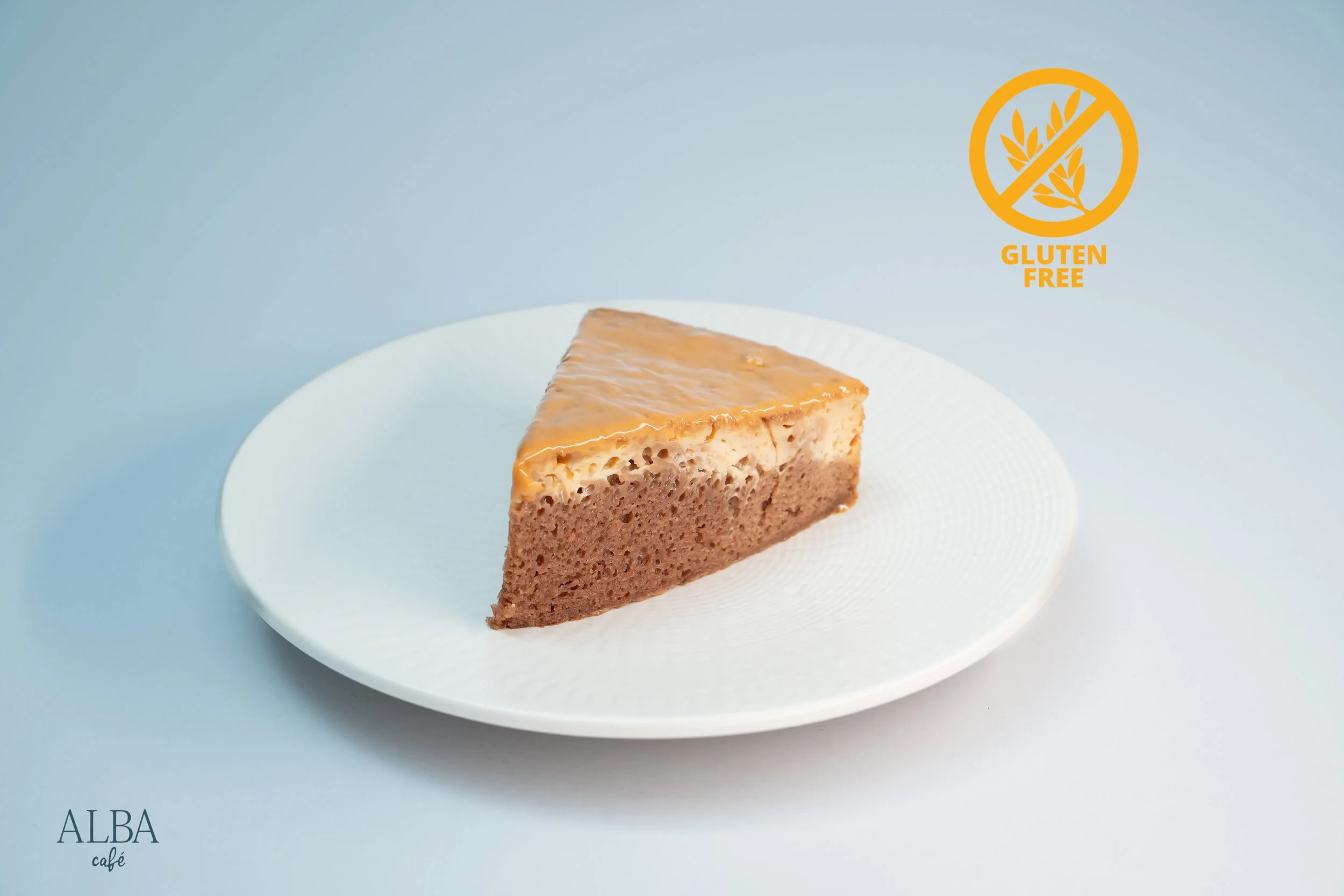 Fotografía de postre sin gluten