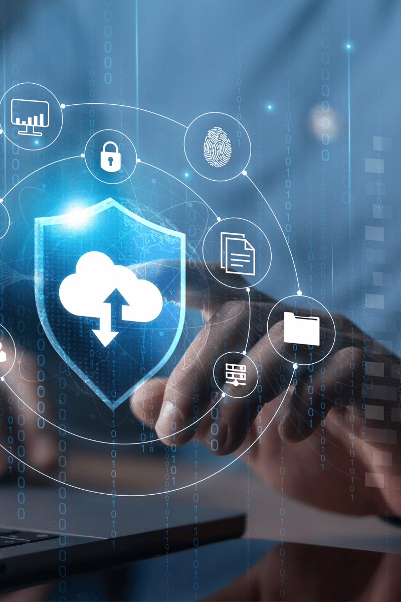 Server Security Shield Overlay