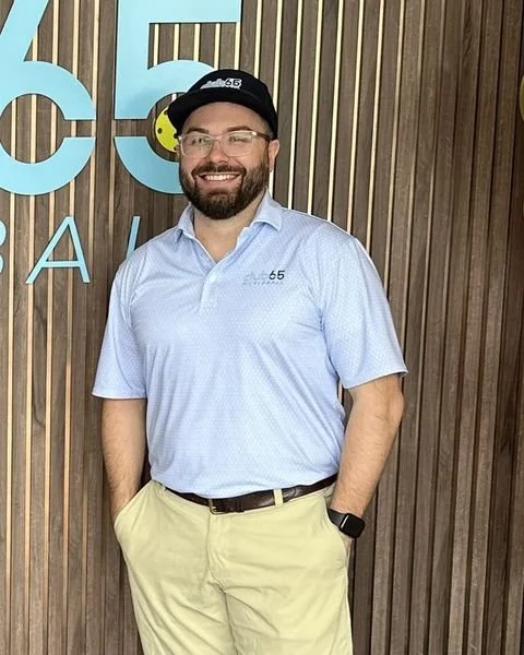 Tyler Firth, Founder and Head Pro at Club 65 Pickleball