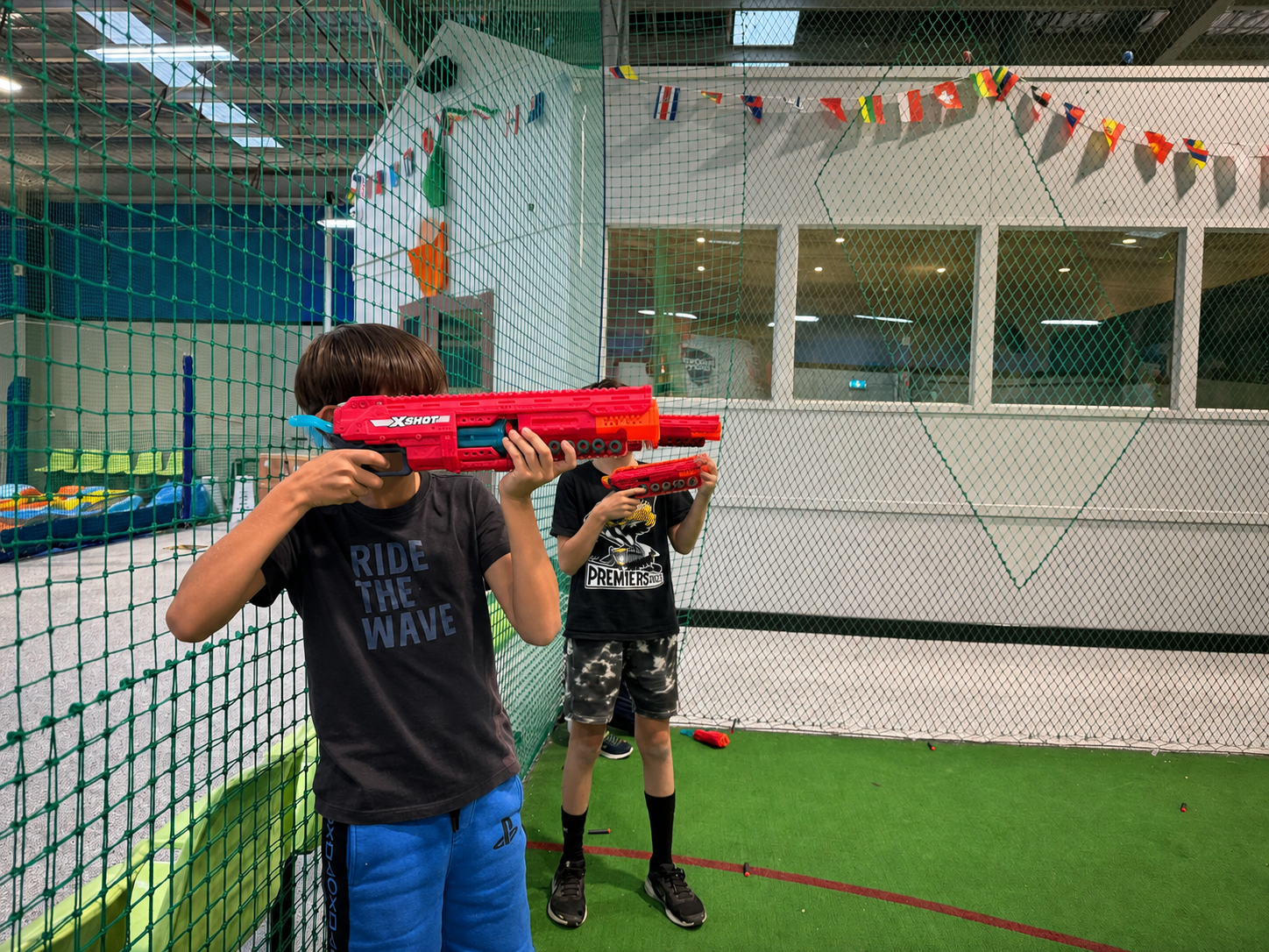 Nerf party at BouncyRoos