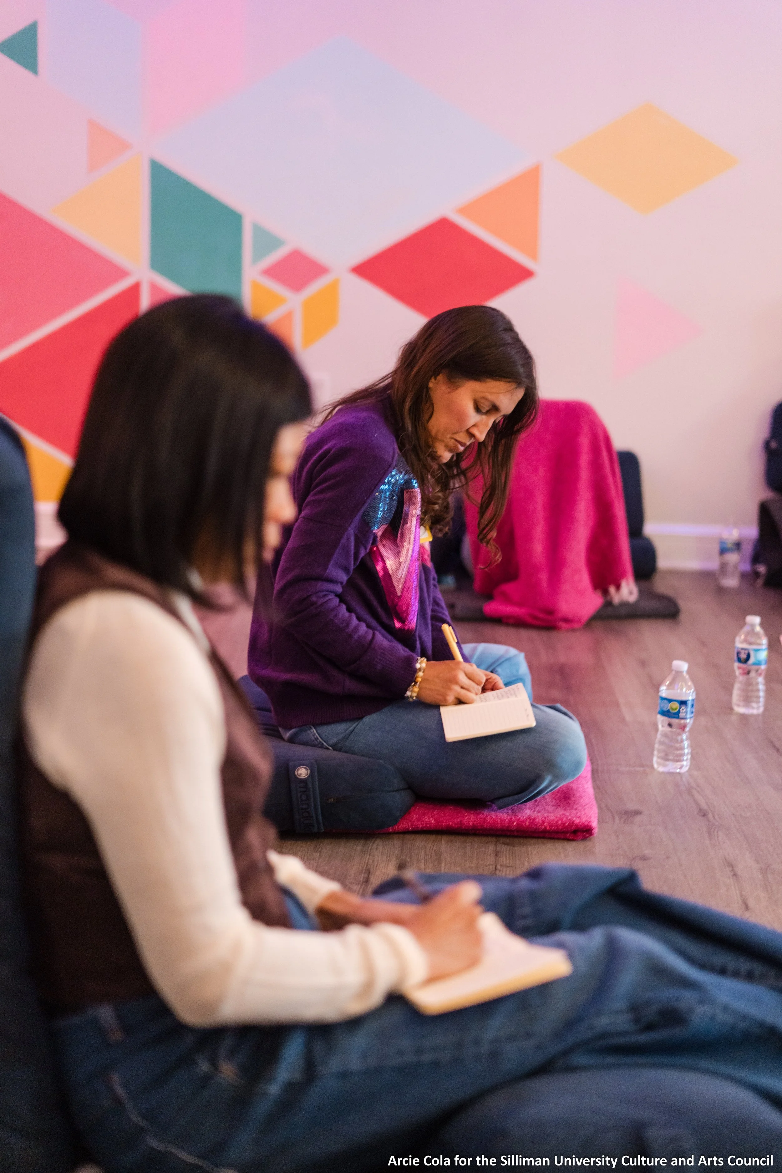 Women in circle session