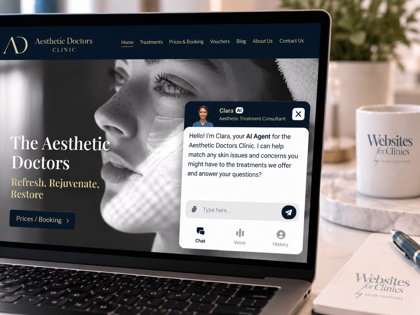Clinic AI Consultation App