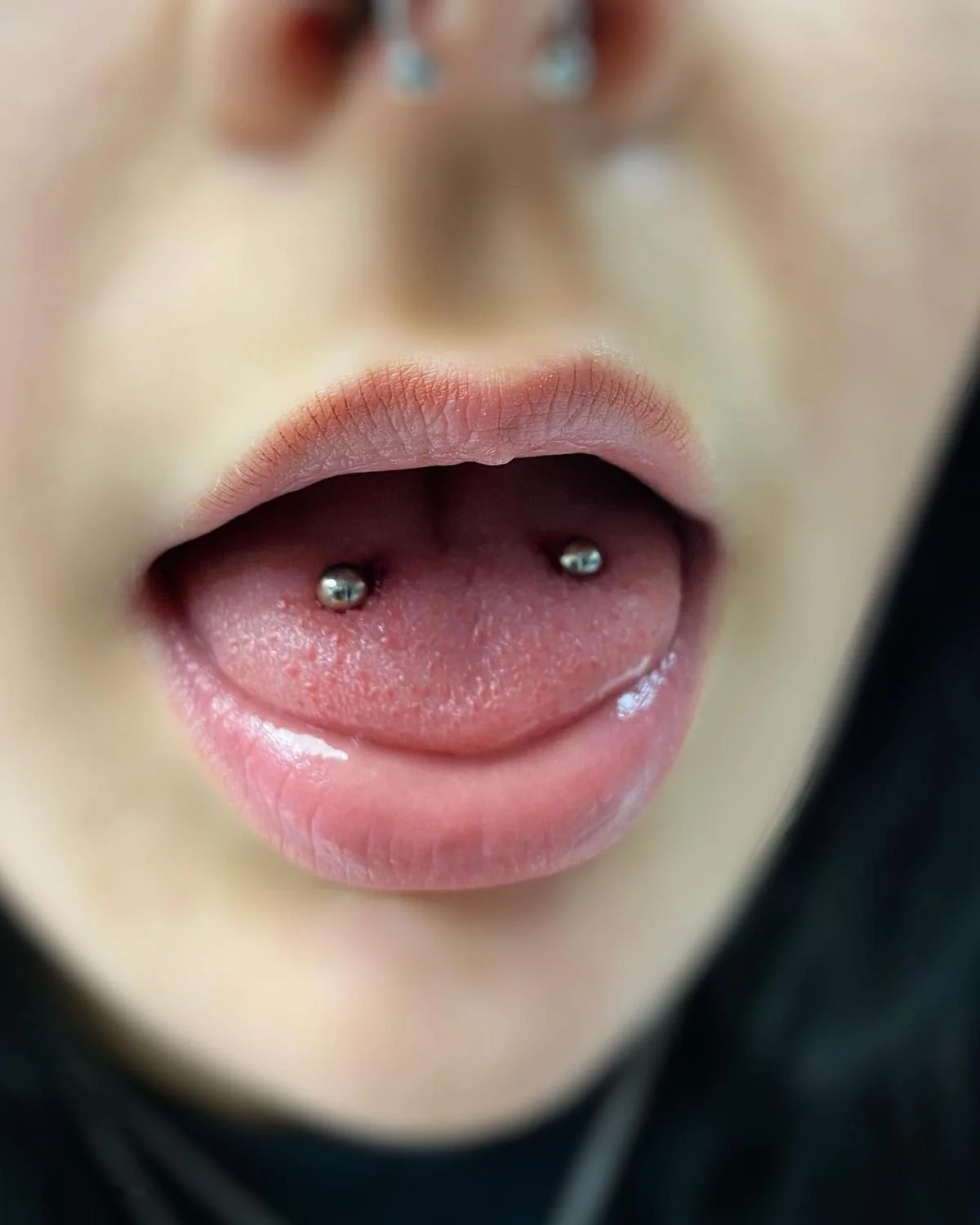 Double Tongue Piercing