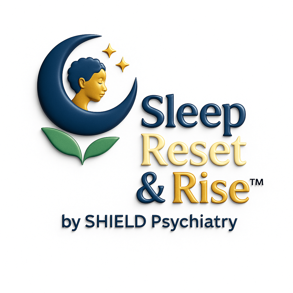 Sleep Reset & Rise program background at SHIELD Psychiatry