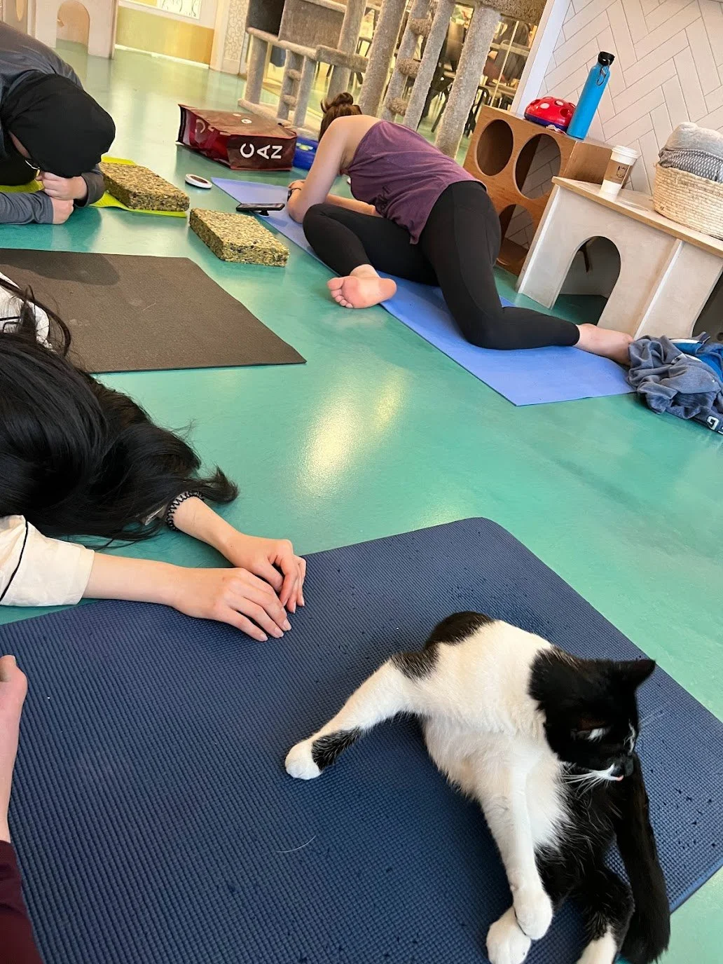 Evening spiritual gathering at women's retreat