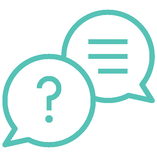 interview bubble icon
