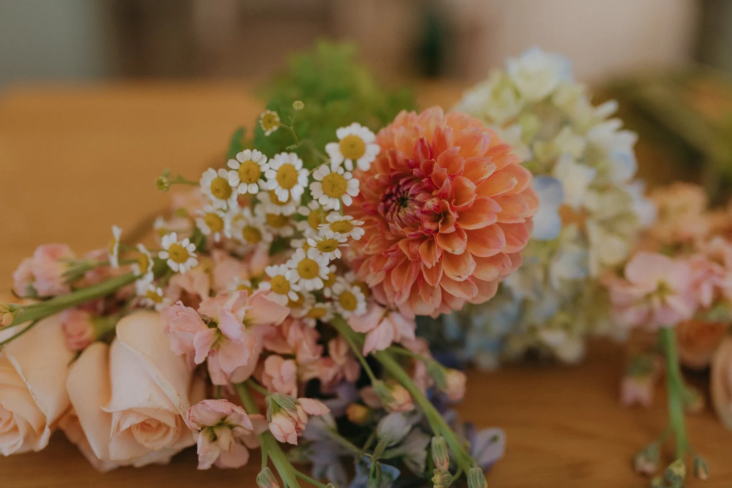 Colorful garden flowers for Motherhood in Blooms botanical goods